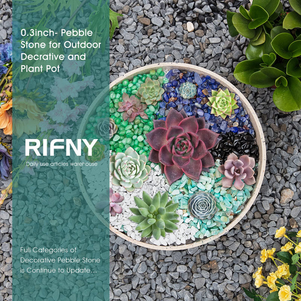 Grava decorativa RIFNY para jarrines y decoración interior.