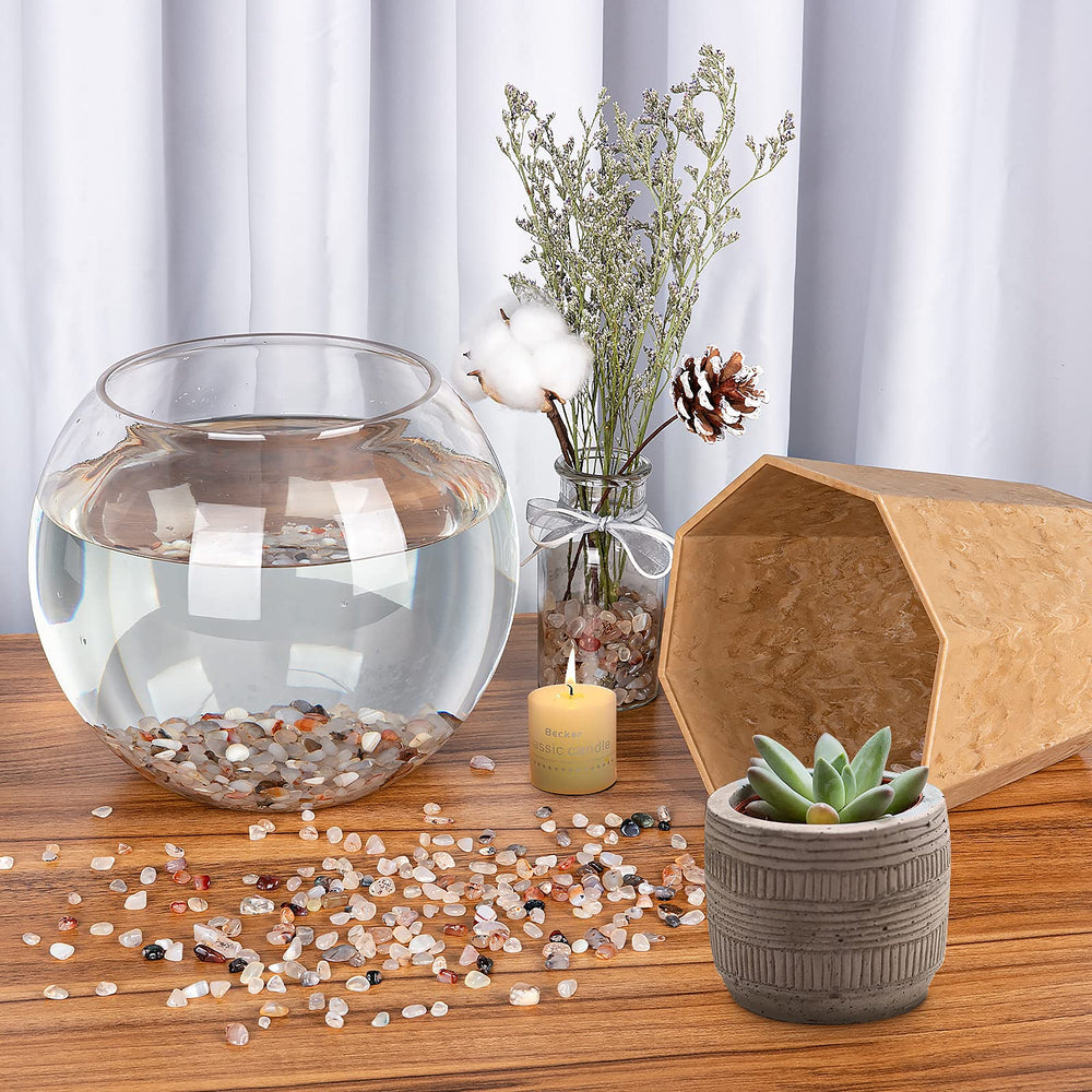 Piedras claras RIFNY para fuentes y estanques, efecto luminoso