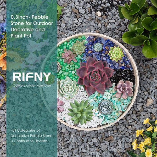 Piedras Rifny para terrarios y jardines interiores, acabado pulido.