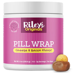 Riley's pasta cubridora para pastillas de perros, oculta sabor y facilita la medicación.