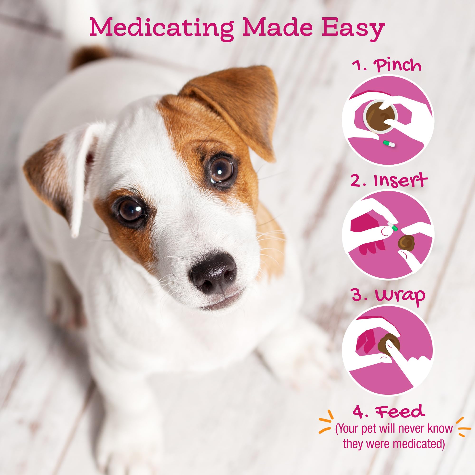 Riley's pasta moldeable para pastillas de perros, ideal para medicación diaria.