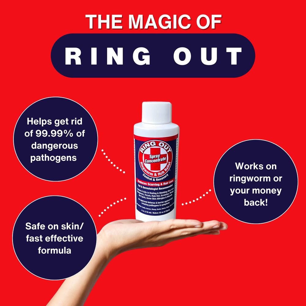 Ring Out química de grado alimento no tóxica y no mancha