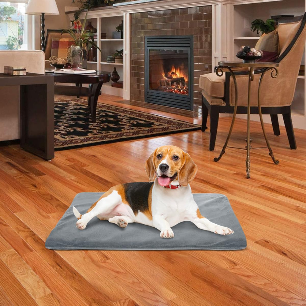 Tamaño medio de 45x45 cm con calor suave para mascotas.