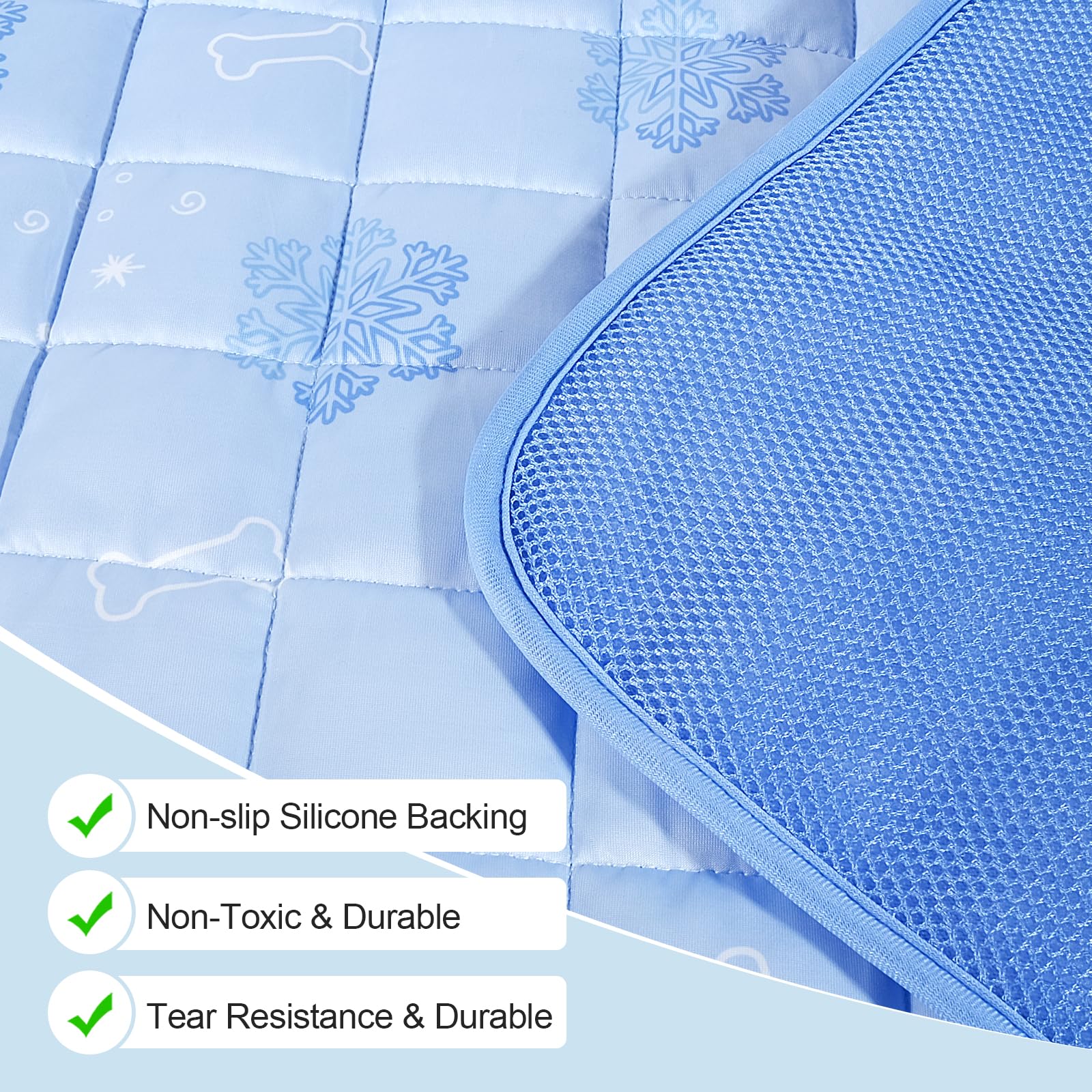 Uso interior y exterior con base impermeable de RIOGOO.