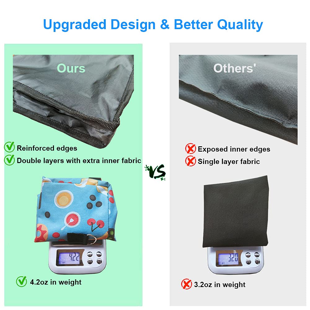 RIOUSSI portaheno, material resistente y ganchos metálicos para roedores.