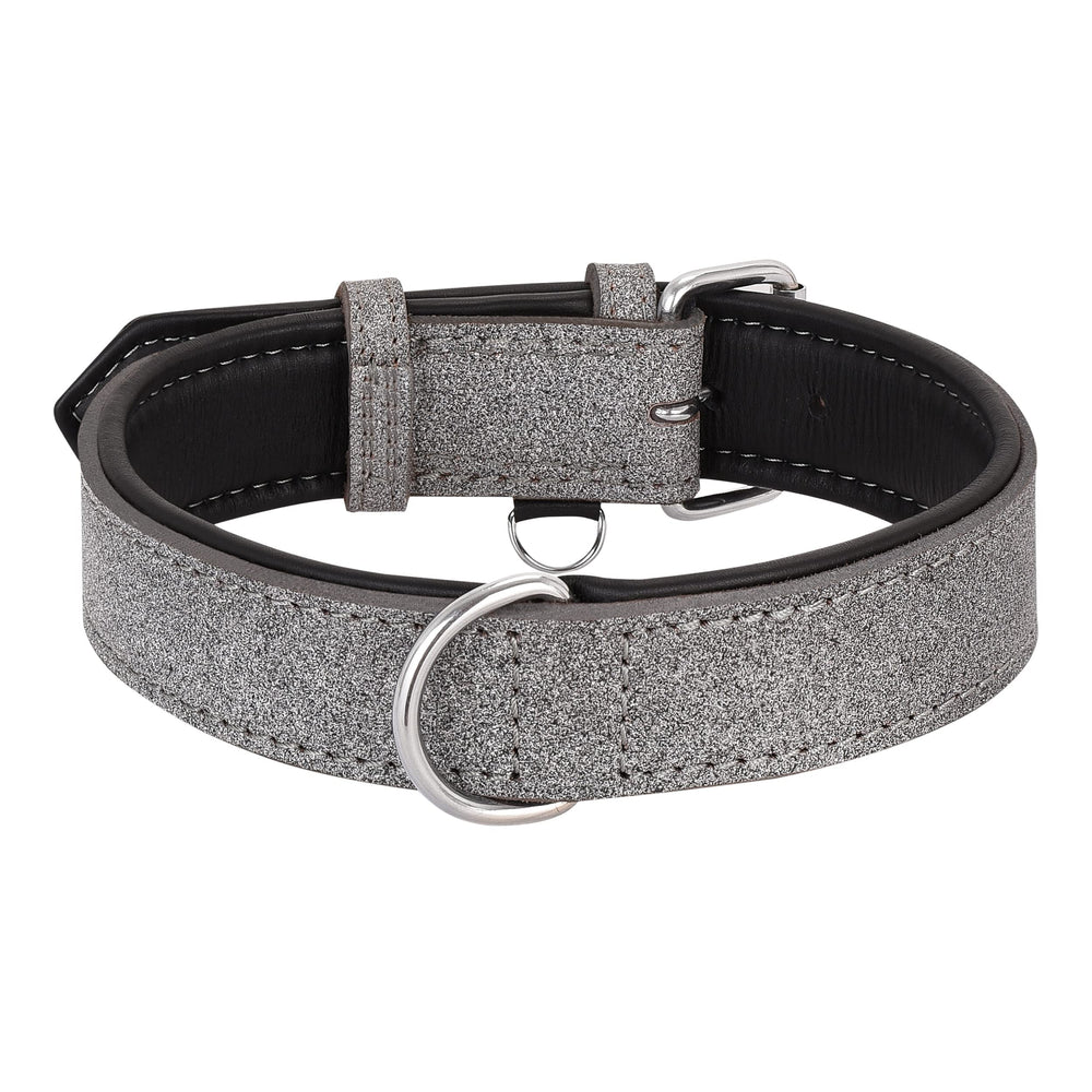 Riparo collar de cuero ajustable utilizado en entrenamiento y paseos diarios