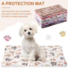 Ripeng manta con huellas adorables para peluditos
