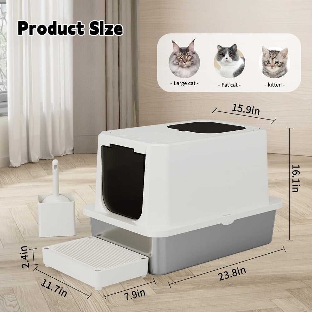 RIZZARI caja-gato-entrada-doble-frontal ofrece acceso práctico y seguridad.