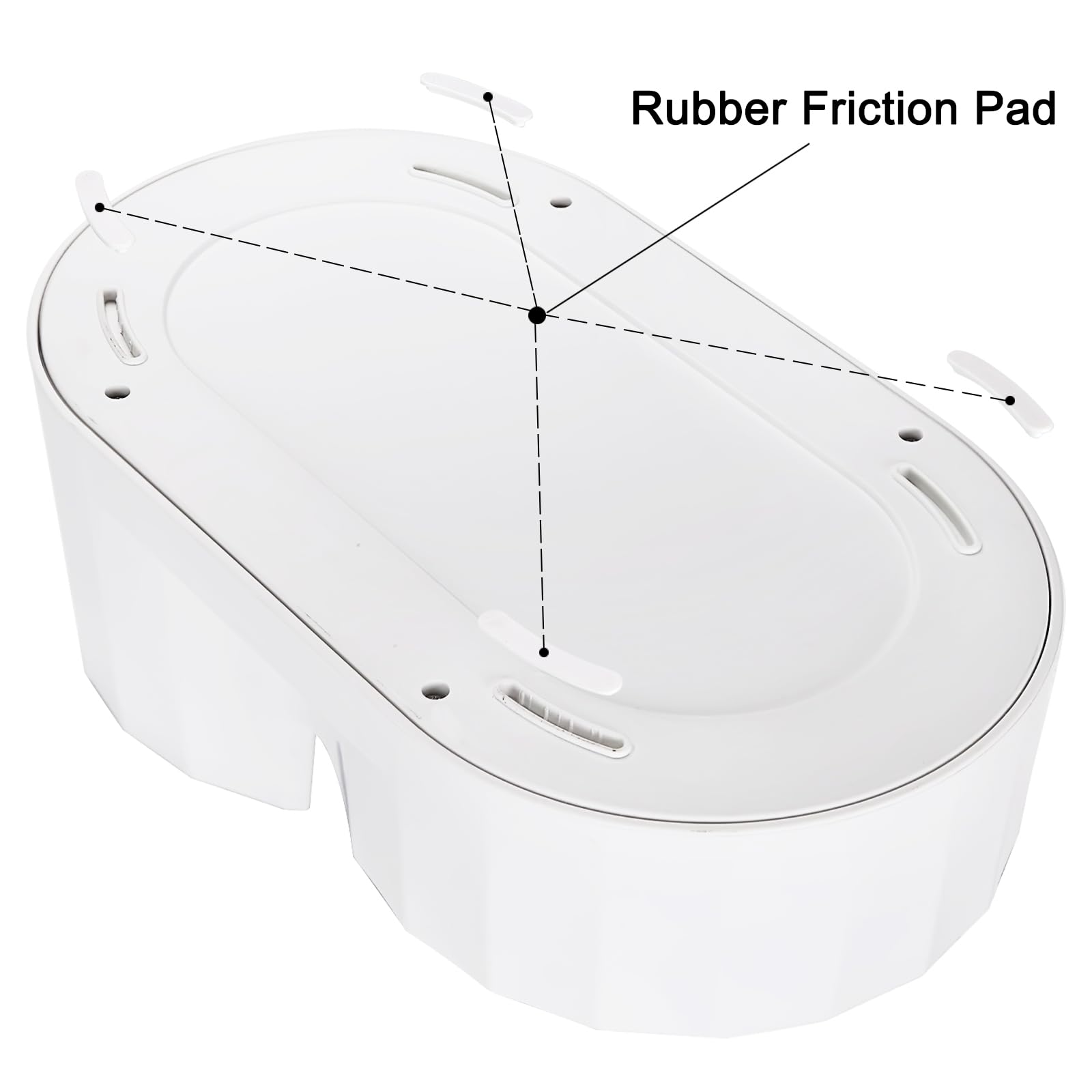 RIZZARI capacidad de 4 litros ideal para varios gatos o perros pequeños.