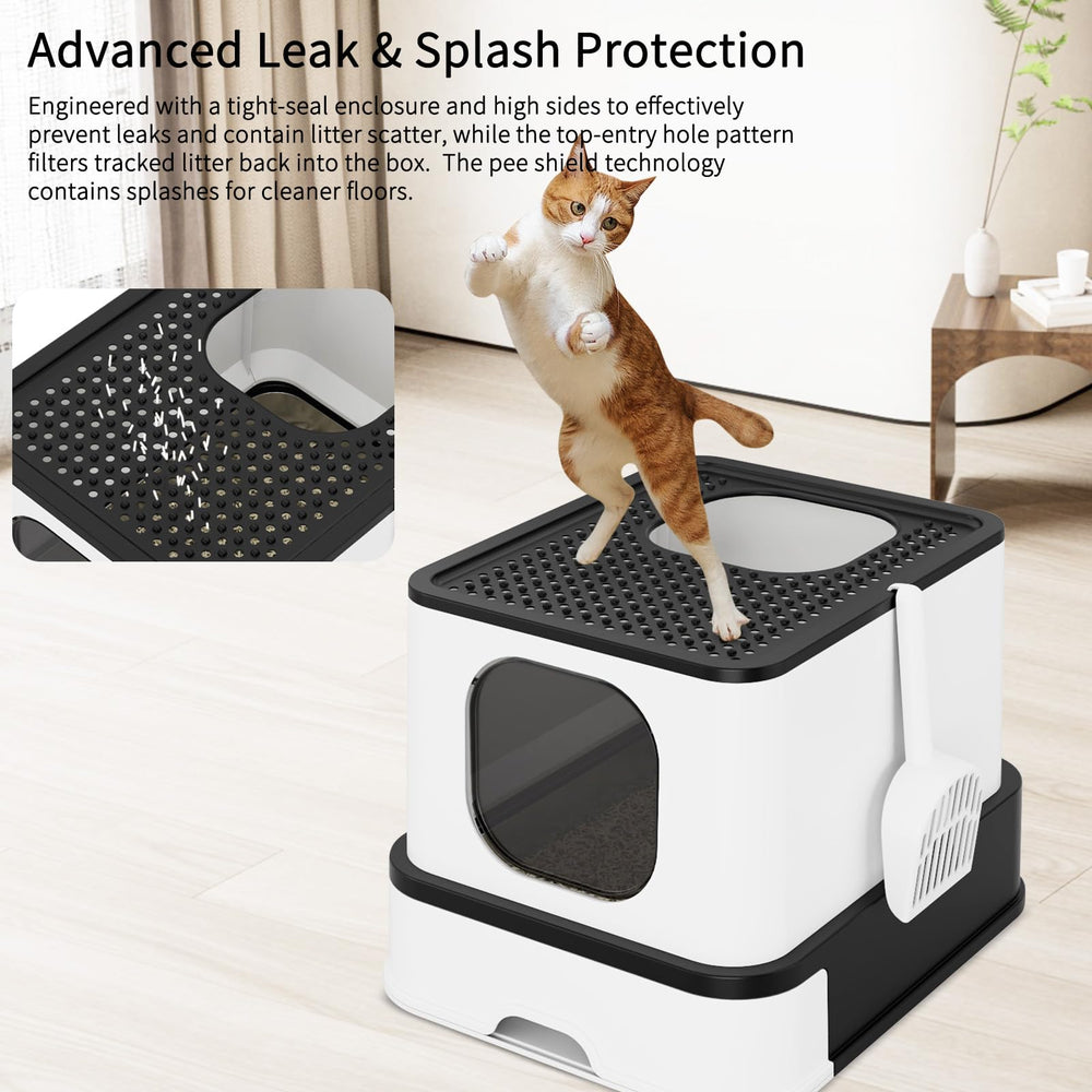 RIZZARI espacio XL para gatos grandes o múltiples.