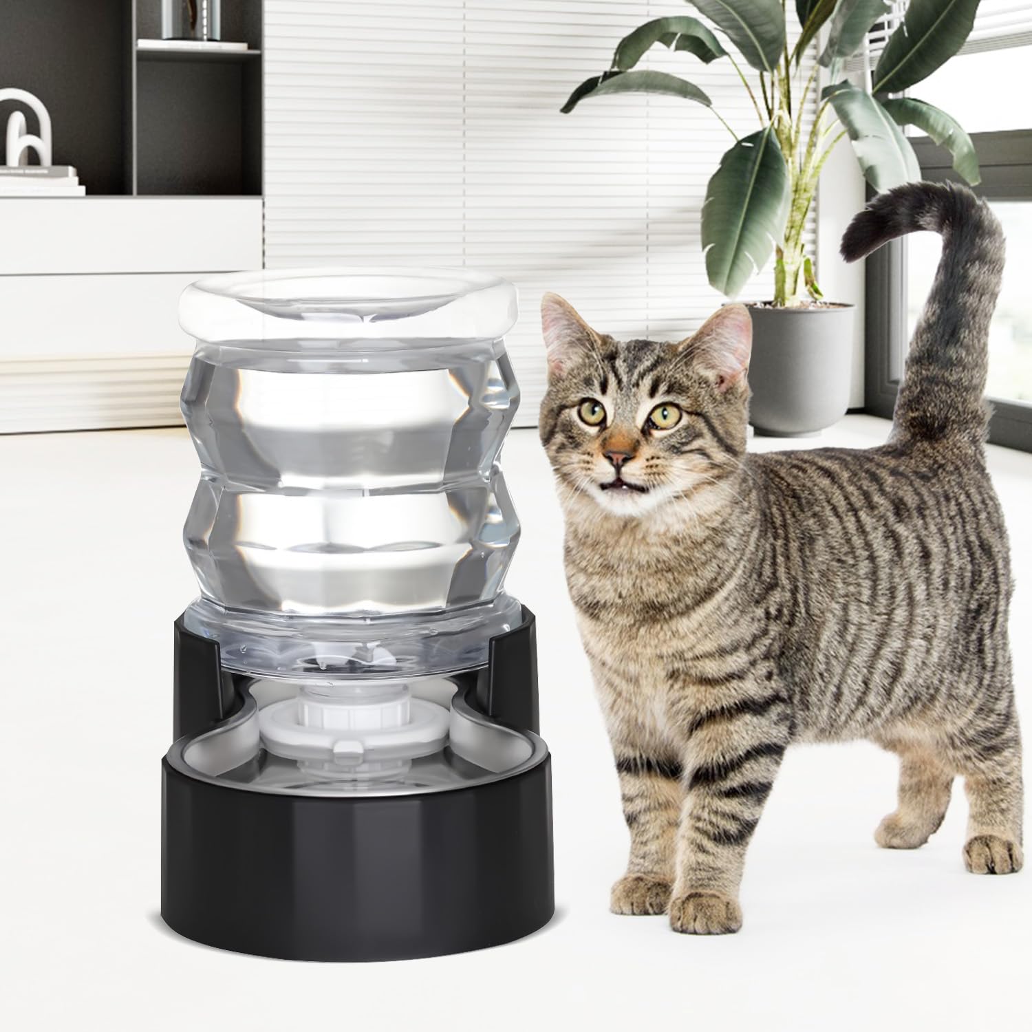 RIZZARI Dispensador de agua, acero inoxidable 304, duradero y seguro para uso diario.