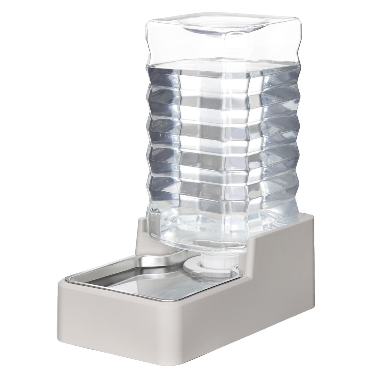 RIZZARI dispensador de agua para perros, gravedad estable y gran capacidad.