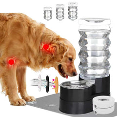 RIZZARI dispensador automático para perros, flujo constante de agua.
