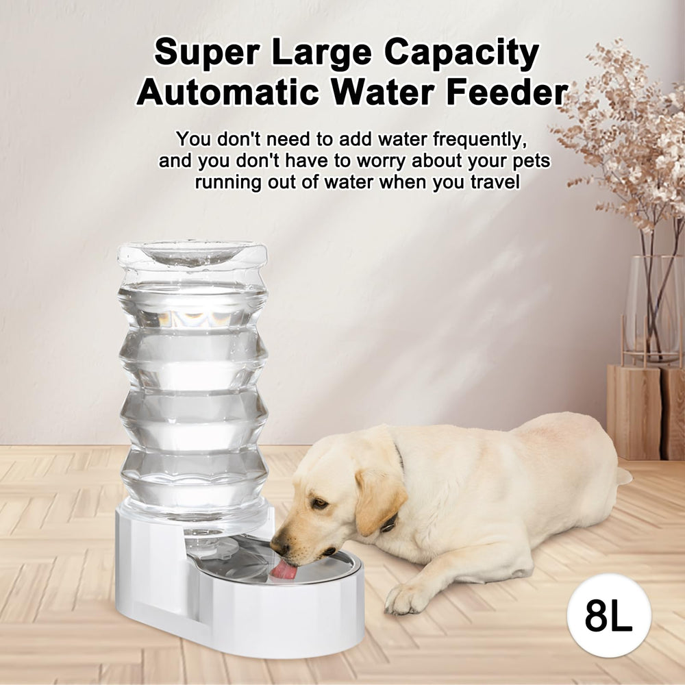 RIZZARI Dispensador para perros grandes y varias mascotas, ideal en casa.