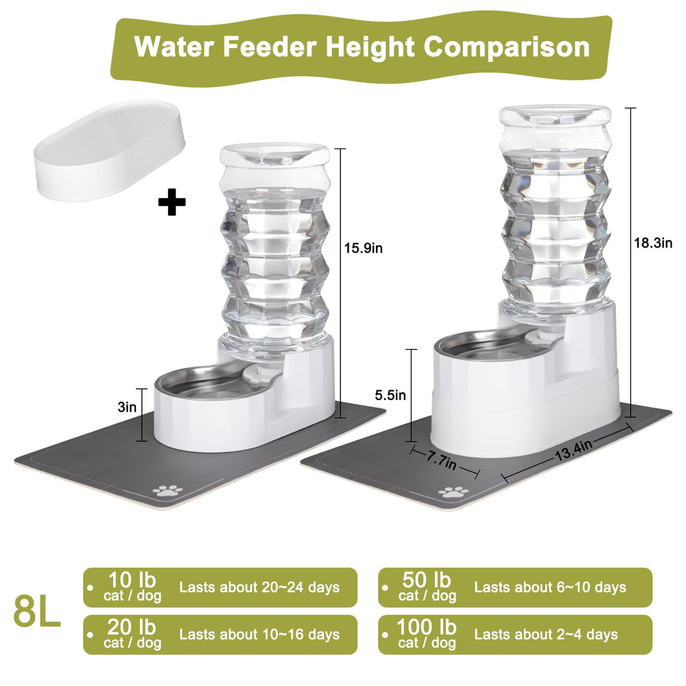 Dispenser de agua por gravedad de RIZZARI con acero inoxidable duradero.