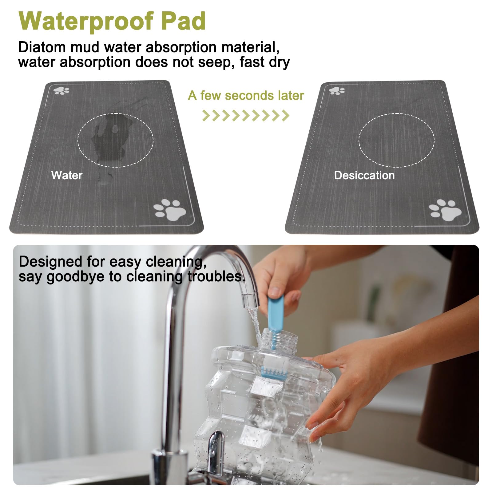 Filtro lavable RIZZARI para mantener el agua clara y sana.