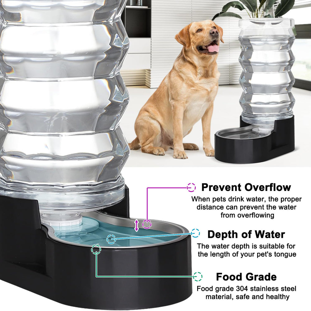RIZZARI filtro de agua para perros y gatos, agua más limpia.