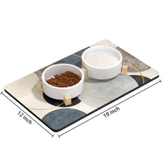 Rnivvi alfombrilla antideslizante base para comidas y bebidas