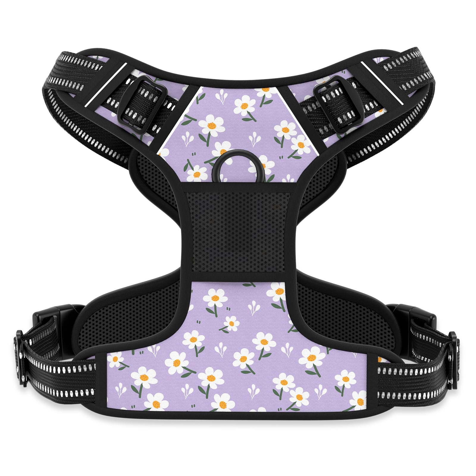 Rnivvi arnés flor reflectante talla extra pequeña, ideal para paseos nocturnos seguros