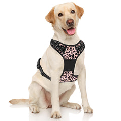 Arnés Rnivvi con asa de control para paseos en rosa XL