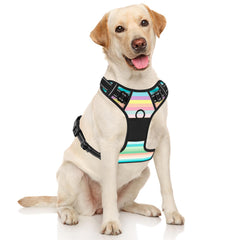 Rnivvi Arnés reflectante para perros grandes mejora la visibilidad nocturna y seguridad.