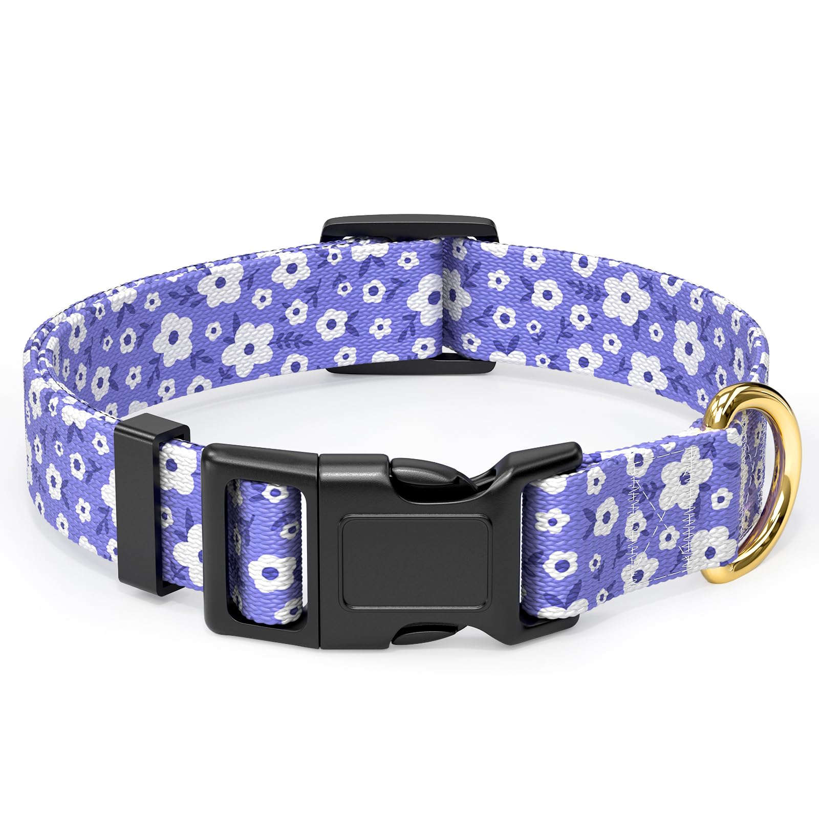 Collar Rnivvi para perro grande con diseño bohemio, cómodo para paseos diarios.