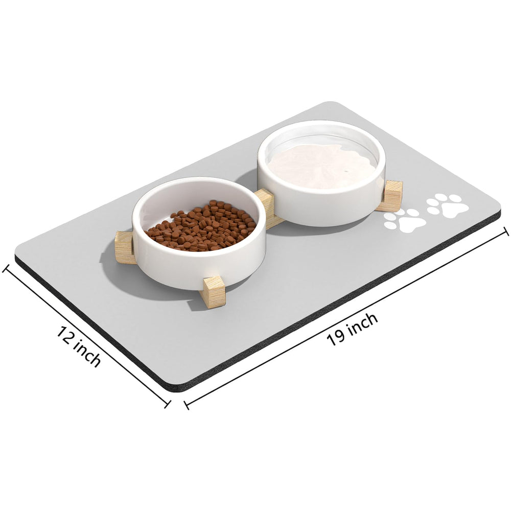Rnivvi superficie absorbente de ante, corta derrames de agua y comida.