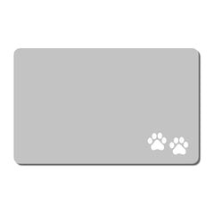 Rnivvi mat para perros con diseño impreso, protege el suelo.