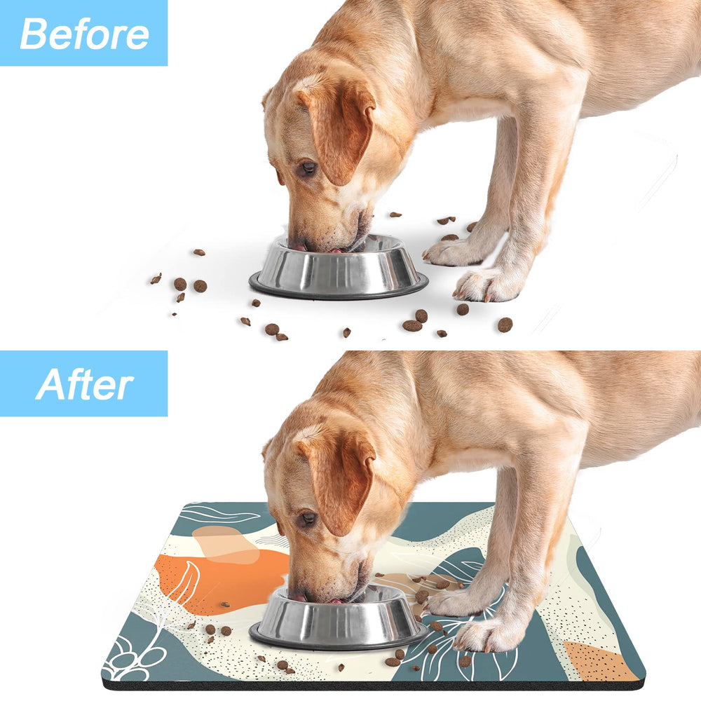 Tapete Rnivvi tamaño 12x19 para perros y gatos pequeños y medianos.