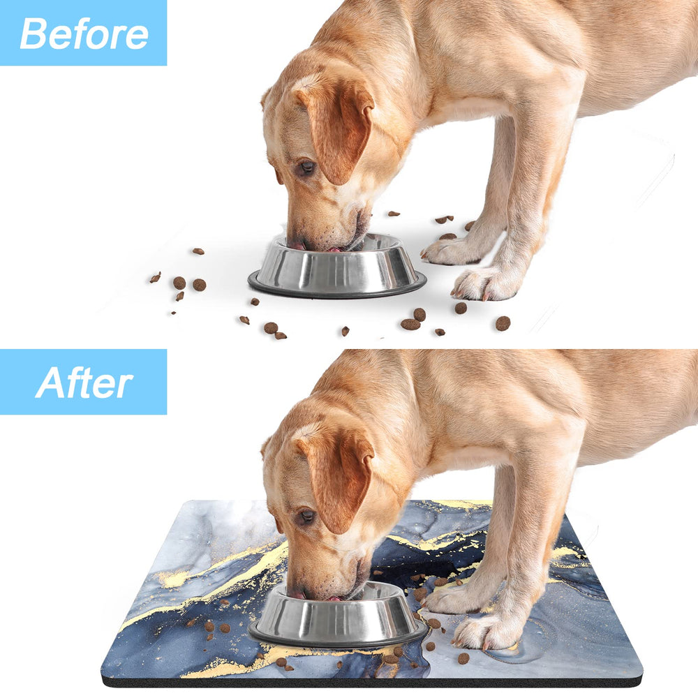 Rnivvi uso versátil para perros y gatos, cuida el área de alimentación.