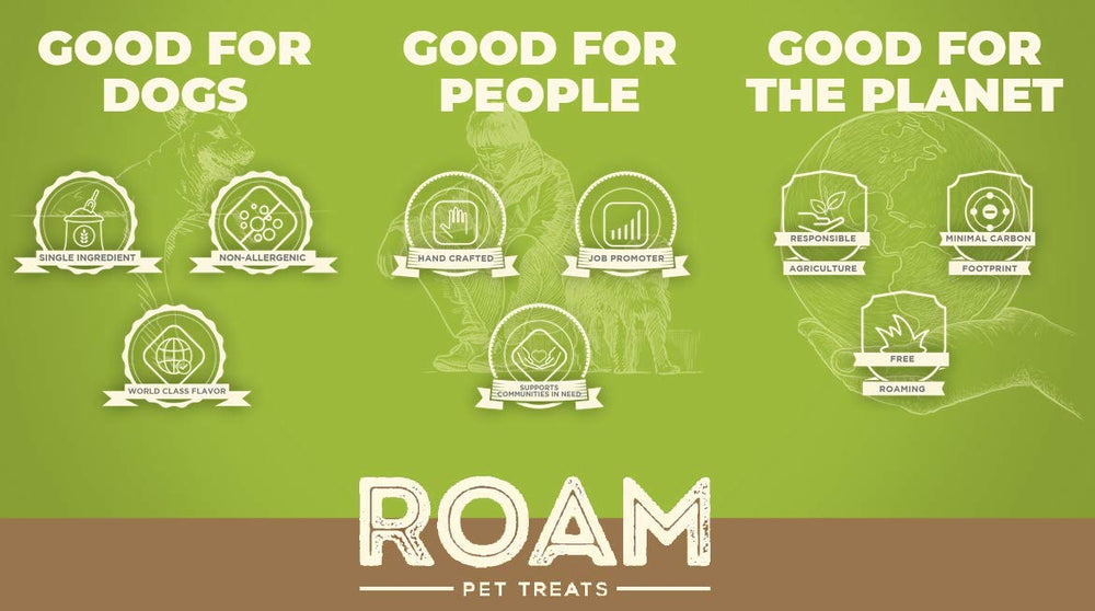 ROAM Boss-Trich: uso diario de hueso de avestruz para masticar.