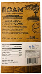 ROAM huesos salvajes de avestruz, perro masticando para exploración dental
