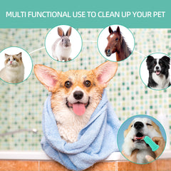 ROBATUN incluye cepillos dentales de silicona para el cuidado bucal de tu perro.