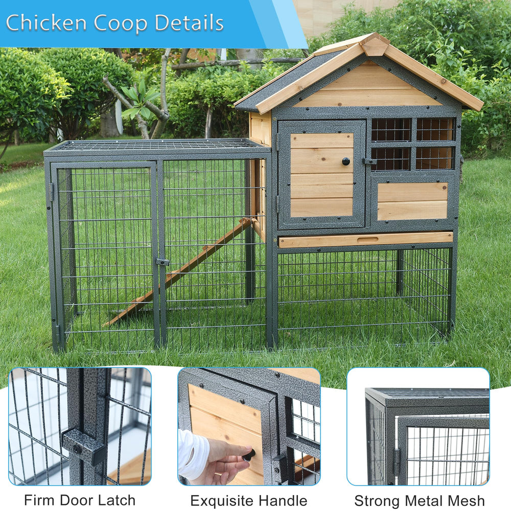 Rockever escalera antideslizante facilita el acceso al área elevada.