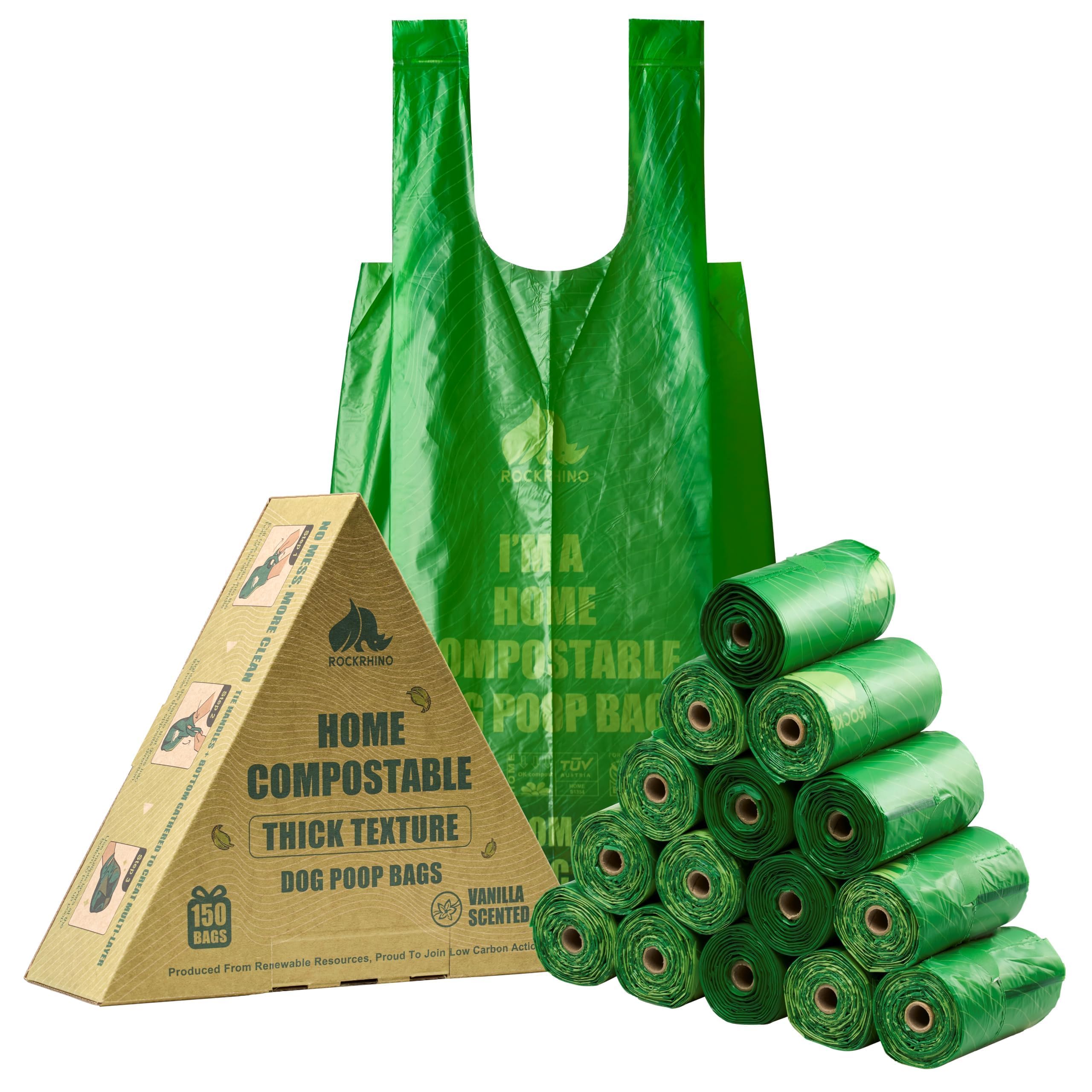 RockRhino bolsas para perro, 4 capas interlock, máxima protección frente a fugas durante paseos