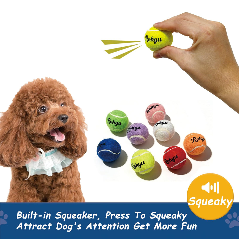 Pelota Rohyu con chirrido para perros pequeños