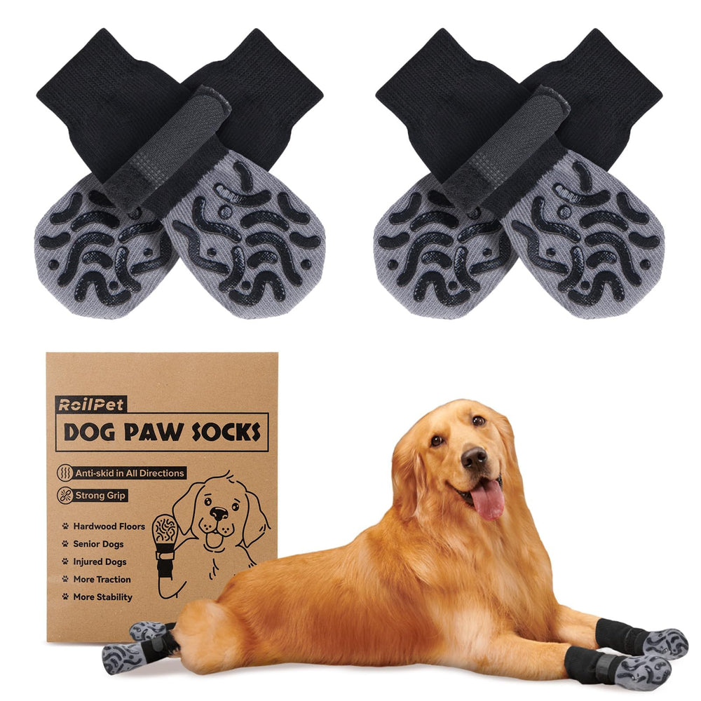 Calcetines Roilpet antideslizantes para perros brindan seguridad al caminar