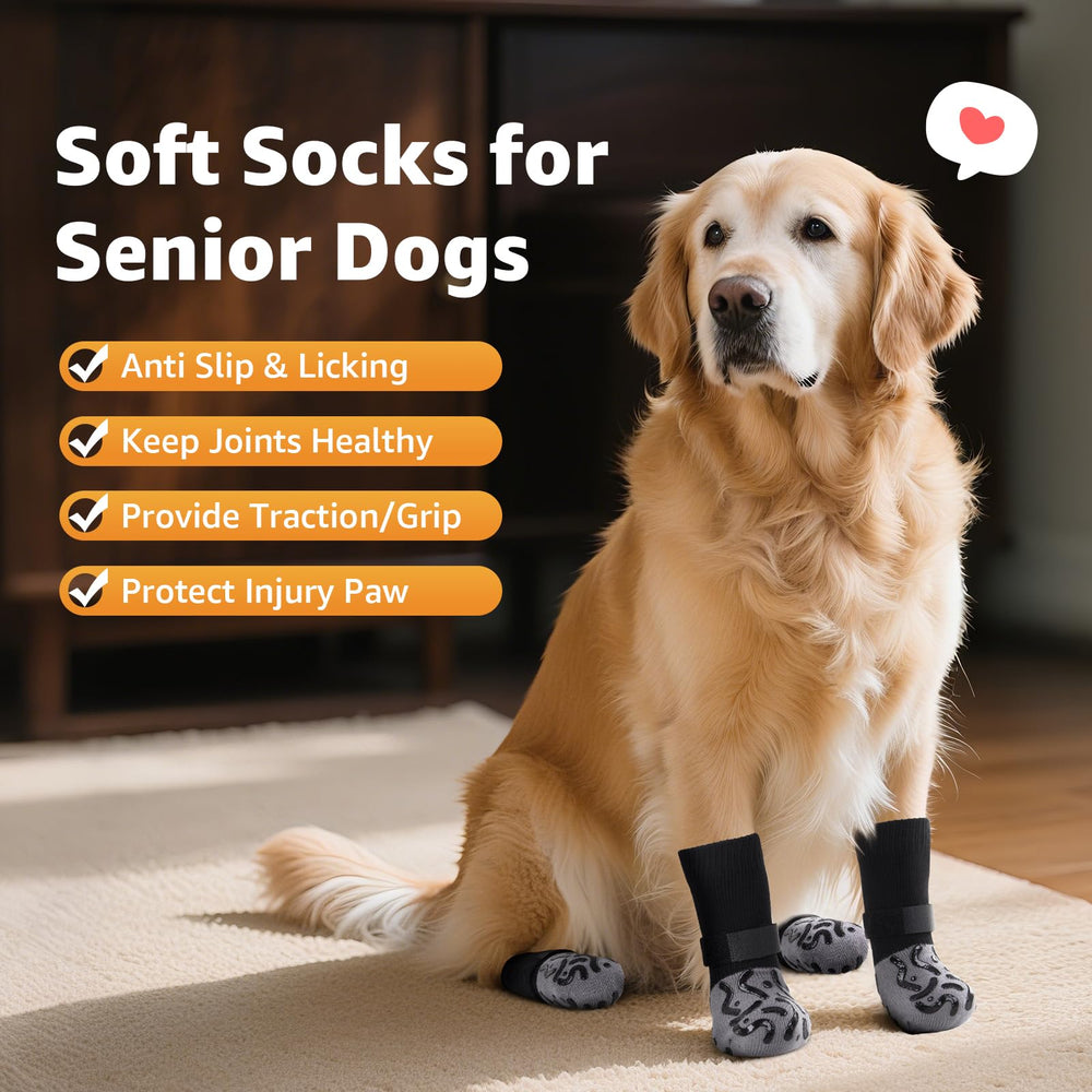 Roilpet calcetines con silicona doble cara: agarre constante en superficies lisas.