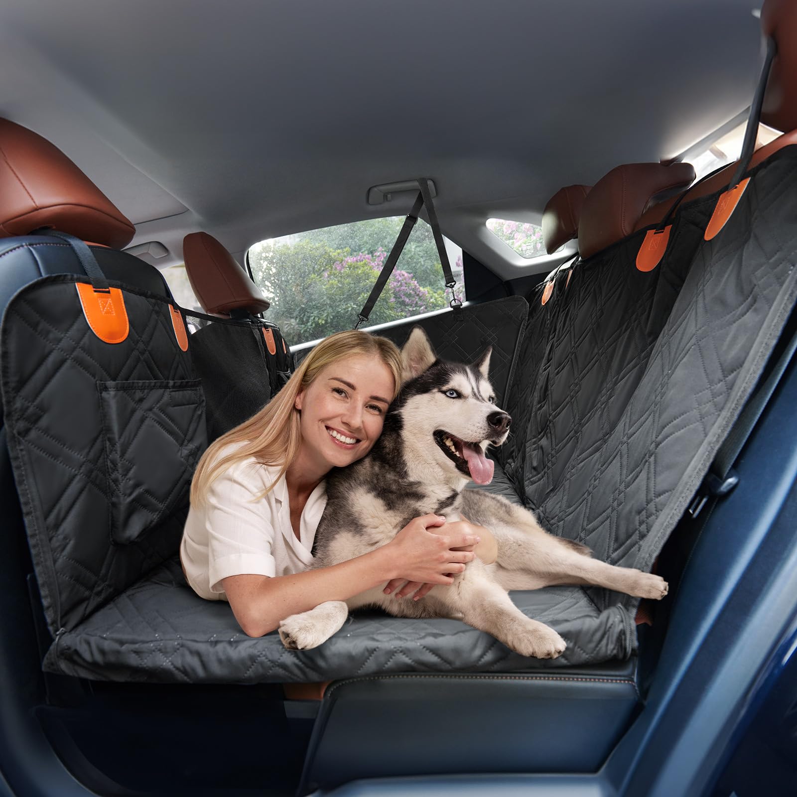 Roilpet extensor-trasero con base dura protege el asiento y da estabilidad al perro.