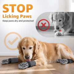 Roilpet patrón silicona ambos lados para tracción segura al caminar.