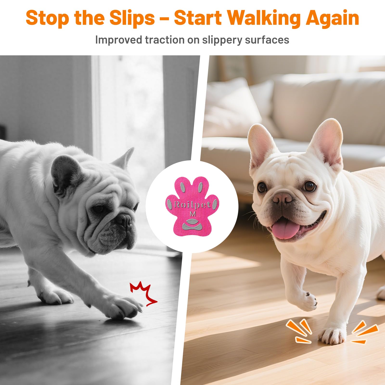 Roilpet: protecciones de patas desechables para paseos seguros.