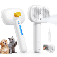 ROJECO 3-en-1 cepillo para mascotas, elimina pelo suelto con suavidad