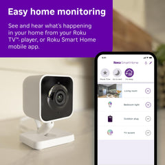 Roku Cámara Interior en habitación de niños para vigilar y conversar