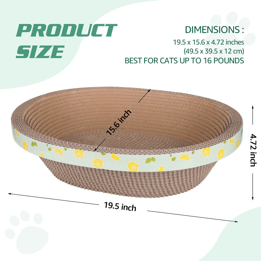 ROMOHOM Dimensiones 44x34 cm, apto para gatos de tamaño medio.