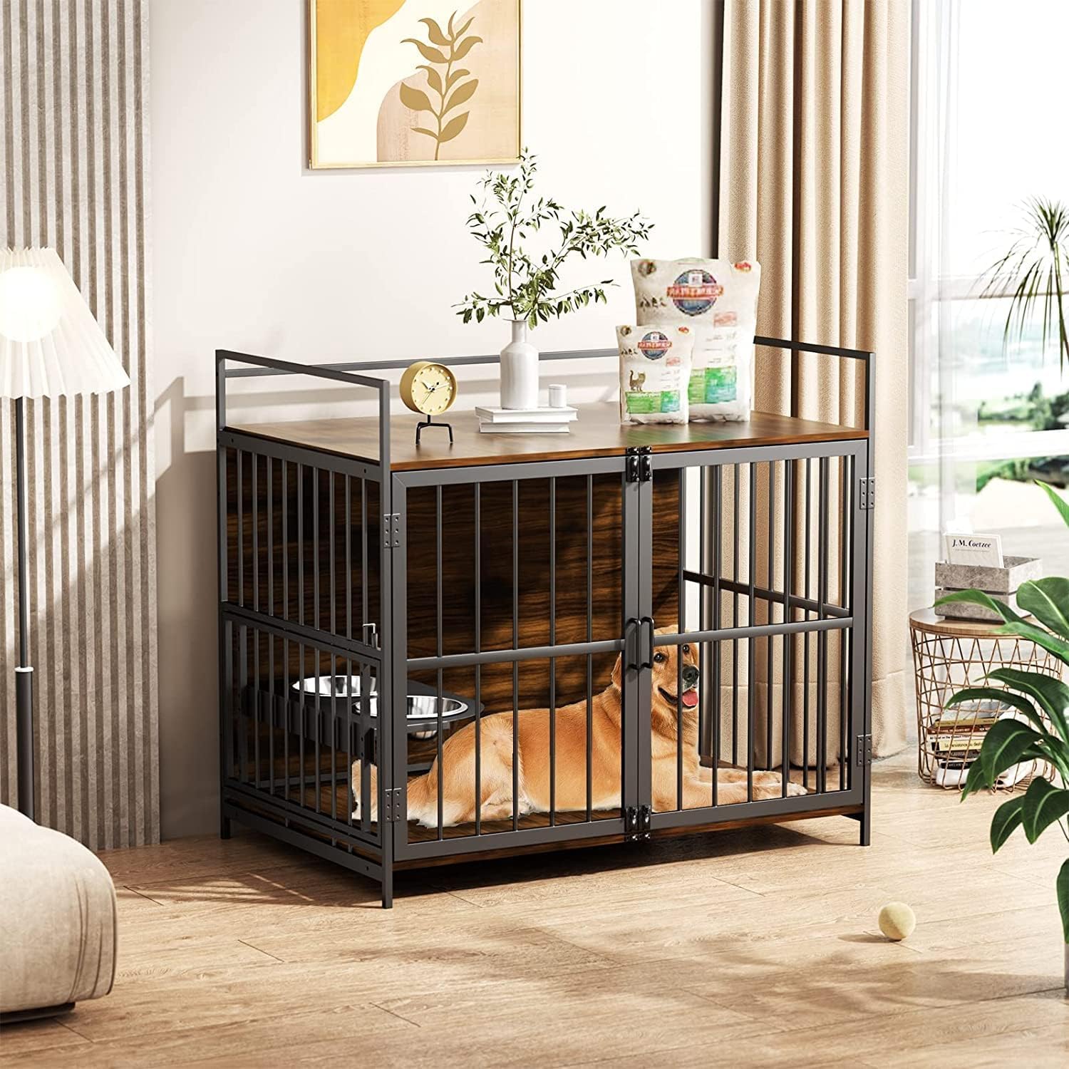 ROOMTEC mesa auxiliar para perro con diseño elegante