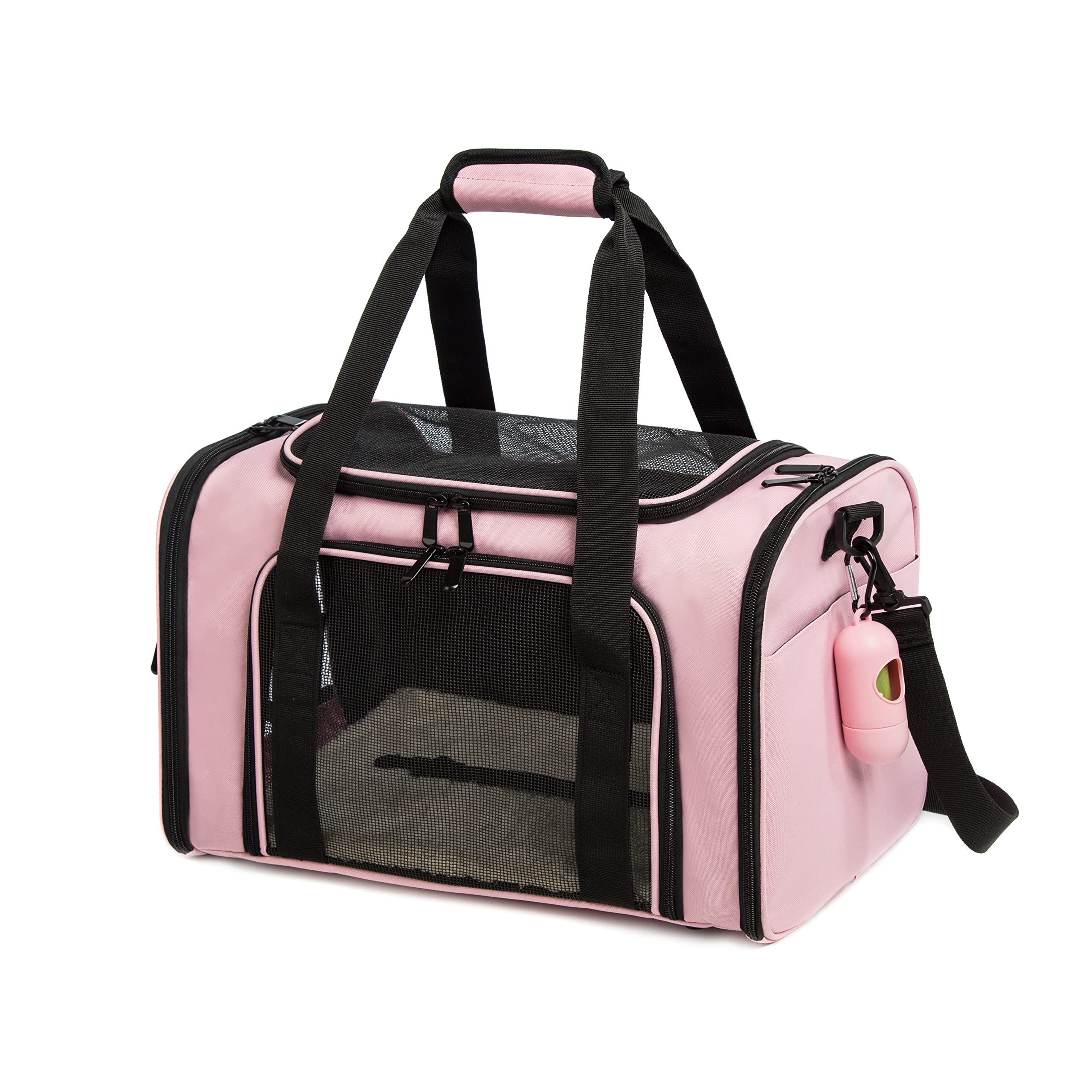 ROSEBB Transportín mediano para mascotas de hasta 15 libras