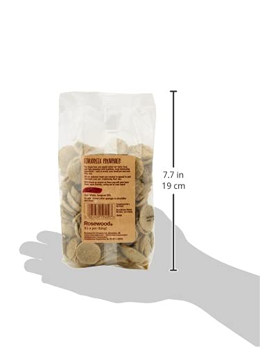 Rosewood Pet envase de 200 g, fácil de almacenar.
