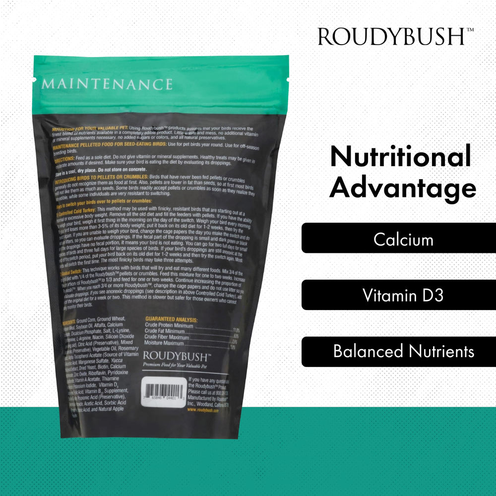 RoudyBush porcion-controlada para alimentación diaria precisa