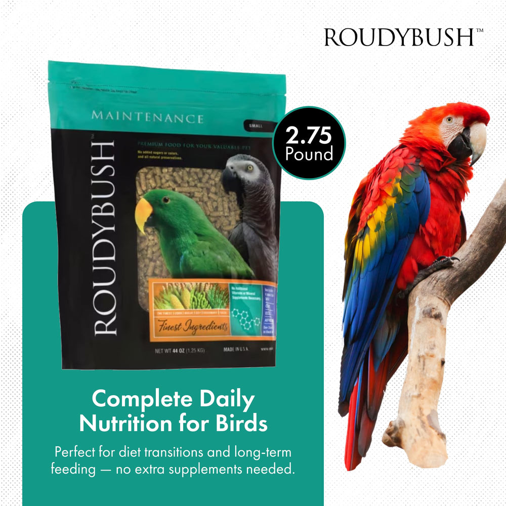 Roudybush Alimento Diario de Mantenimiento, textura granulado, opción equilibrada para alimentación diaria.
