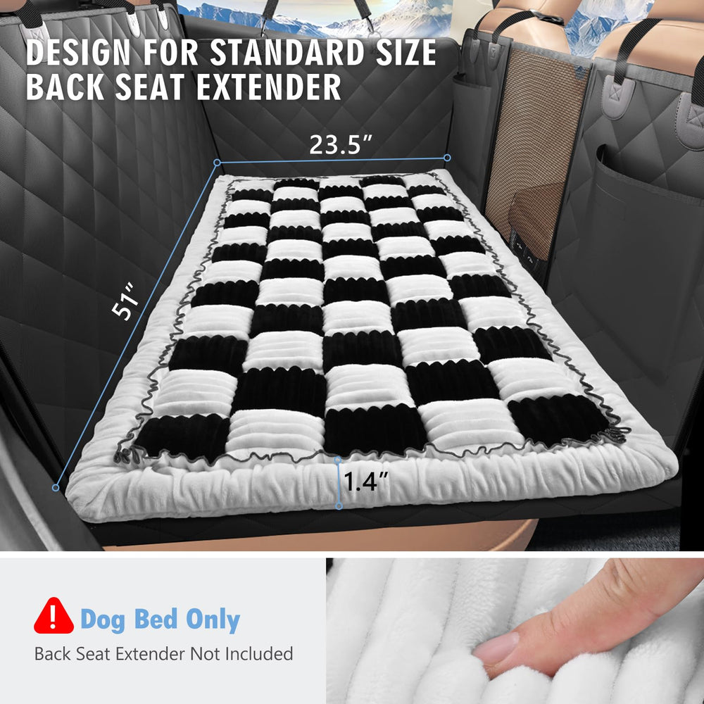 ROUWINNE cama para perro coche dimensiones 51 x 23,5 pulgadas